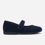 MERCEDITAS BATILAS CON BOTÓN DE ADORNO - MODELO 17350 AZUL MARINO - Imagen 2