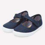 MERCEDITAS PIQUÉ BATILAS - AZUL MARINO