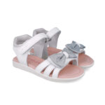 SANDALIAS GARVALÍN BLANCAS CON LAZO (252422-B050)