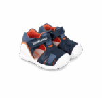 SANDALIAS BIOMECANICS DE PIEL - AZUL (242124-A)