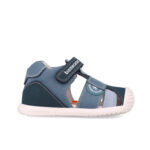 SANDALIAS BIOMECANICS DE PIEL - AZUL (252127-A631) - Imagen 2