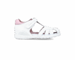SANDALIAS BIOMECANICS DE PIEL - BLANCA CON CORAZÓN (242230-B050) - Imagen 2