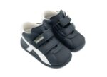 BOTÍN DEPORTIVO BAREFOOT TITANITOS (B500) - AZUL MARINO / BLANCO - Imagen 2